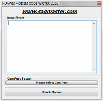Подробнее: Главное окно программы «HUAWEI MODEM CODE WRITER 1.0b»
