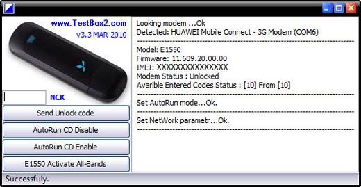 «Free Huawei Modem Tool 3.3» \ Активация всех возможностей модема Huawei E1550